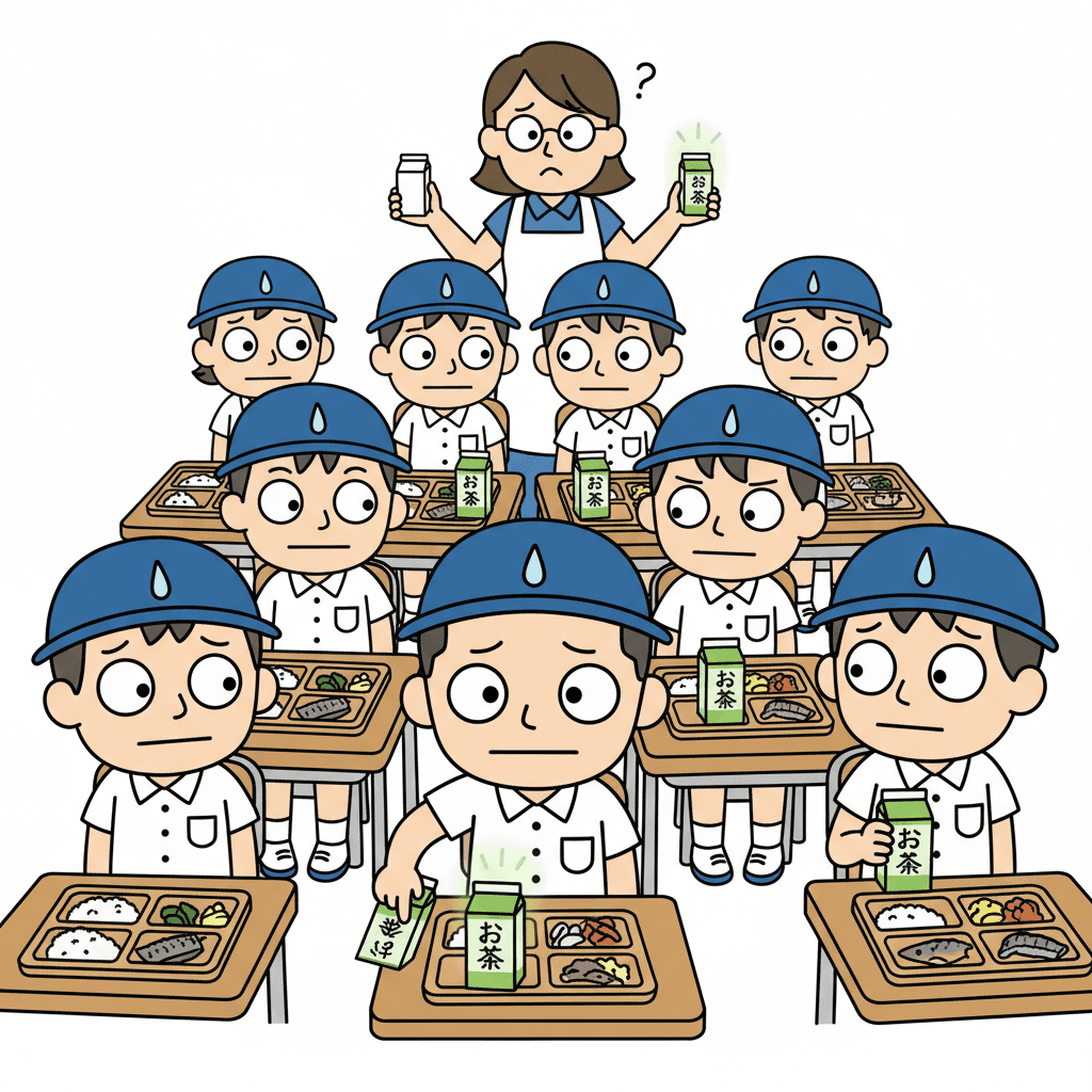Debat Susu vs. Teh di Makan Siang Sekolah Jepang