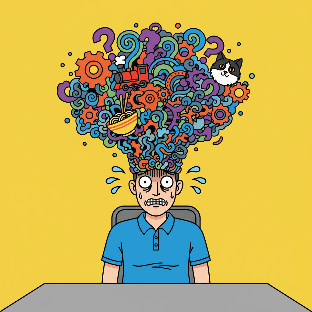 Why Your Brain Buffers When Someone Asks a Question