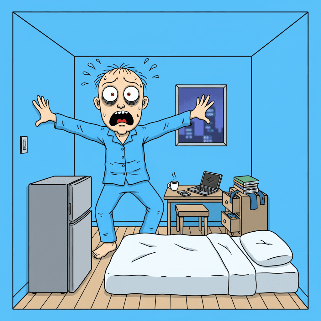 「眠れない？ベッドから出なさい」…ワンルーム住みには無理ゲーな話